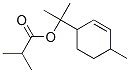 CAS 登录号：94135-72-5， 1-甲基-1-(4-甲基环己-2-烯基)乙基异丁酸酯