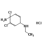 CAS#: 94136-02-4, 1,2-Dichloro-N<sup>4</sup>-ethyl-2,5-cyclohexadiene-1,4-diamine hydrochloride (1:1)