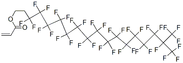 CAS#: 94158-63-1, 3,3,4,4,5,5,6,6,7,7,8,8,9,9,10,10,11,11,12,12,13,13,14,14,15,15,16,16,17,18,18,18-Dotriacontafluoro-17-(Trifluoromethyl)Octadecyl Acrylate
