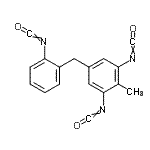 CAS 登录号：94166-83-3， 1,3-二异氰酸-5-[(2-异氰酸苯基)甲基]-2-甲基-苯