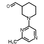 CAS#: 941716-81-0, 1-(6-Methyl-2-pyrazinyl)-3-piperidinecarbaldehyde