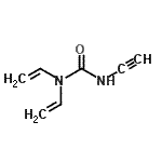 CAS 登录号：94201-58-8， 3-乙炔基-1,1-二乙烯基-脲