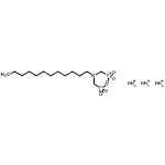 CAS#: 94202-00-3, triammonium N,N-bis(phosphonatomethyl)dodecan-1-amine