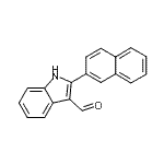 CAS#: 94210-62-5, 2-(2-Naphthyl)-1H-indole-3-carbaldehyde