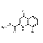 CAS#: 942227-30-7, Methyl 8-bromo-4-oxo-1,4-dihydro-2-quinolinecarboxylate
