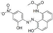 CAS 登录号：94231-84-2， [7-羟基-8-[(2-羟基-4-硝基苯基)偶氮]-1-萘基]-氨基甲酸甲酯