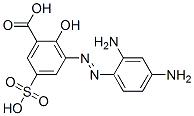 CAS 登录号：94236-86-9， 3-((2,4-二氨基苯基)偶氮)-5-磺基水杨酸