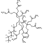 CAS#: 94237-13-5, [2-[[bis[3-prop-2-enoyloxy-2,2-bis(prop-2-enoyloxymethyl)propoxy]-(3,3,4,4,5,5,6,6,7,7,8,8,8-tridecafluorooctyl)silyl]oxymethyl]-3-prop-2-enoyloxy-2-(prop-2-enoyloxymethyl)propyl] prop-2-enoate