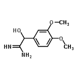 CAS 登录号：94263-52-2， 2-(3,4-二甲氧基苯基)-2-羟基乙脒