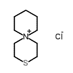 CAS 登录号：94276-07-0， 9-硫杂-6-铵螺[5.5]十一烷氯化物