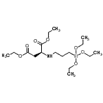 CAS 登录号：94277-93-7， 二乙基(2S)-2-(3-三乙氧基硅烷基丙基氨基)丁二酸酯