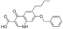 CAS#: 94278-93-0, 6-Butyl-1,4-Dihydro-4-Oxo-7-(Phenylmethoxy)Quinoline-3-Carboxylic Acid