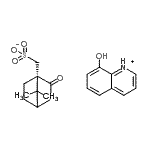CAS#: 94293-54-6, 8-Hydroxyquinolinium (1S)-2-Oxobornane-10-Sulphonate