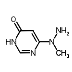 CAS 登录号：94295-29-1， 6-(1-甲基肼基)-4(1H)-嘧啶酮