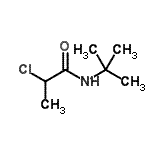 CAS#: 94318-74-8, 2-Chloro-N-(2-methyl-2-propanyl)propanamide