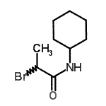 CAS#: 94318-82-8, 2-Bromo-N-cyclohexylpropanamide