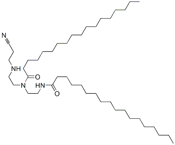 CAS#: 94333-52-5, N-[2-[(2-Cyanoethyl)Amino]Ethyl]-N-[2-(Stearoylamino)Ethyl]Stearamide