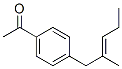 CAS#: 94386-46-6, 1-[4-(2-Methyl-2-Pentenyl)Phenyl]Ethan-1-One