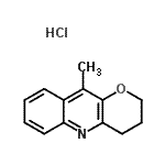 CAS#: 94411-41-3, 10-Methyl-3,4-dihydro-2H-pyrano[3,2-b]quinoline hydrochloride (1:1)