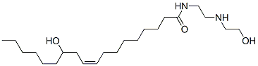 CAS 登录号：94425-50-0， (Z)-12-羟基-N-[2-[(2-羟基乙基)氨基]乙基]-9-十八碳烯酰胺
