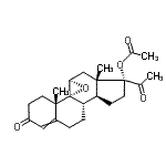 CAS#: 94425-51-1, 9,11alpha-Epoxy-17-Hydroxypregn-4-Ene-3,20-Dione 17-Acetate