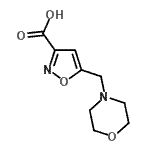 CAS 登录号：944450-97-9， 5-(吗啉-4-鎓-4-基甲基)-1,2-恶唑-3-羧酸酯