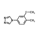 CAS#: 944642-17-5, 4-(3-Methoxy-4-methylphenyl)-4H-1,2,4-triazole