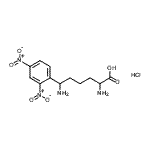 CAS 登录号：94481-40-0， 2,6-二氨基-6-(2,4-二硝基苯基)己酸盐酸盐