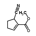 CAS 登录号：94530-31-1， 甲基5-氰基-1-环戊烯-1-羧酸酯