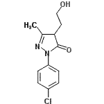 CAS 登录号：94532-57-7， 2-(4-氯苯基)-4-(2-羟基乙基)-5-甲基-2,4-二氢-3H-吡唑-3-酮