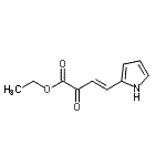 CAS#: 945736-25-4, Ethyl (3E)-2-oxo-4-(1H-pyrrol-2-yl)-3-butenoate