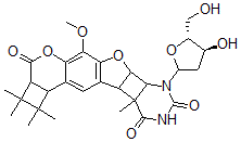 CAS 登录号：94591-68-1， 胸苷-8-甲氧基补骨脂素四甲基乙烯二加合物