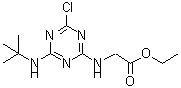 CAS 登录号：94628-61-2， N-{4-氯-6-[(2-甲基-2-丙基)氨基]-1,3,5-三嗪-2-基}甘氨酸乙酯