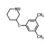 CAS#: 946681-15-8, 3-(3,5-Dimethylphenoxy)piperidine