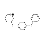 CAS#: 946681-18-1, 3-(4-Phenoxyphenoxy)piperidine