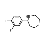 CAS 登录号：946726-82-5， 2-(3,4-二氟苯基)氮杂环庚烷