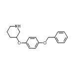 CAS#: 946759-24-6, 3-[4-(Benzyloxy)phenoxy]piperidine