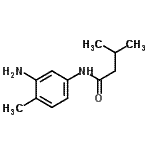 CAS 登录号：946769-33-1， N-(3-氨基-4-甲基苯基)-3-甲基丁烷酰胺