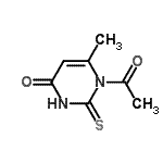 CAS 登录号：947023-03-2， 1-乙酰基-6-甲基-2-硫代-2,3-二氢-4(1H)-嘧啶酮