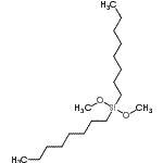 CAS 登录号：947155-81-9， 二甲氧基(二辛基)硅烷