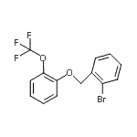 CAS#: 947534-45-4, 1-Bromo-2-{[2-(trifluoromethoxy)phenoxy]methyl}benzene
