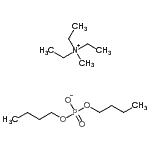 CAS#: 947601-90-3, N,N-Diethyl-N-methylethanaminium dibutyl phosphate