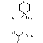 CAS 登录号：947601-93-6， 4-乙基-4-甲基吗啉-4-鎓甲基碳酸酯