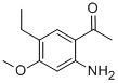 CAS 登录号：947691-62-5， 1-(2-氨基-5-乙基-4-甲氧基苯基)-乙酮