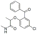 CAS 登录号:94779-68-7, 2-(2-苯甲酰基-4-氯苯氧基)-N-甲基丙酰胺