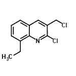 CAS#: 948291-44-9, 2-Chloro-3-(chloromethyl)-8-ethylquinoline