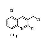 CAS#: 948292-13-5, 2,5-Dichloro-3-(chloromethyl)-8-methylquinoline