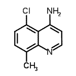 CAS#: 948292-84-0, 5-Chloro-8-methyl-4-quinolinamine