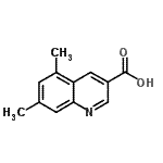 CAS 登录号：948293-95-6， 5,7-二甲基-3-喹啉羧酸