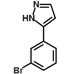CAS#: 948294-12-0, 3-(3-Bromophenyl)-1H-pyrazole
